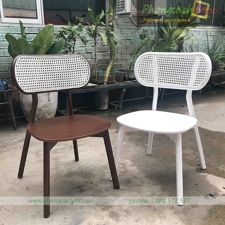 mẫu ghế gỗ cafe mc192 của phong cách mộc