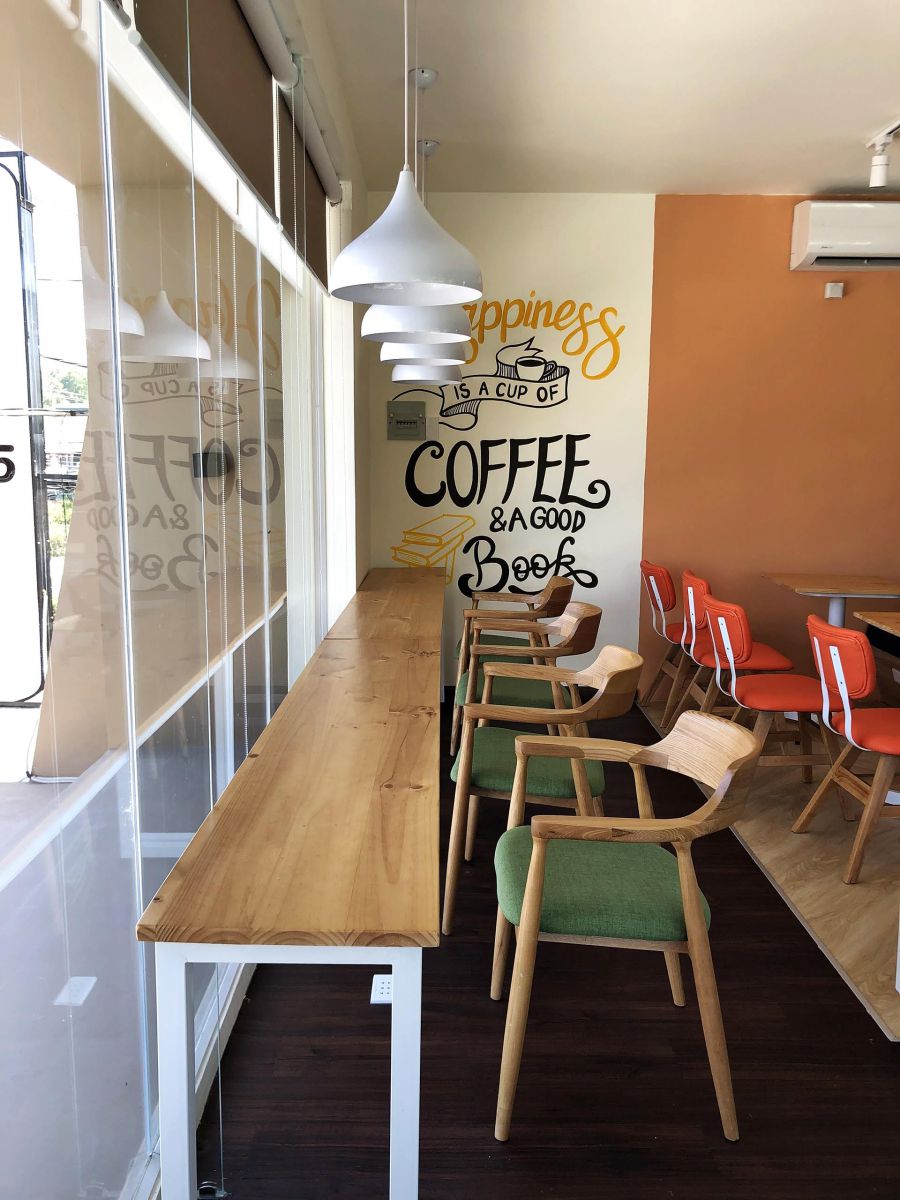 không gian nội thất quán cafe 145 coffee house tại bình dương - 10
