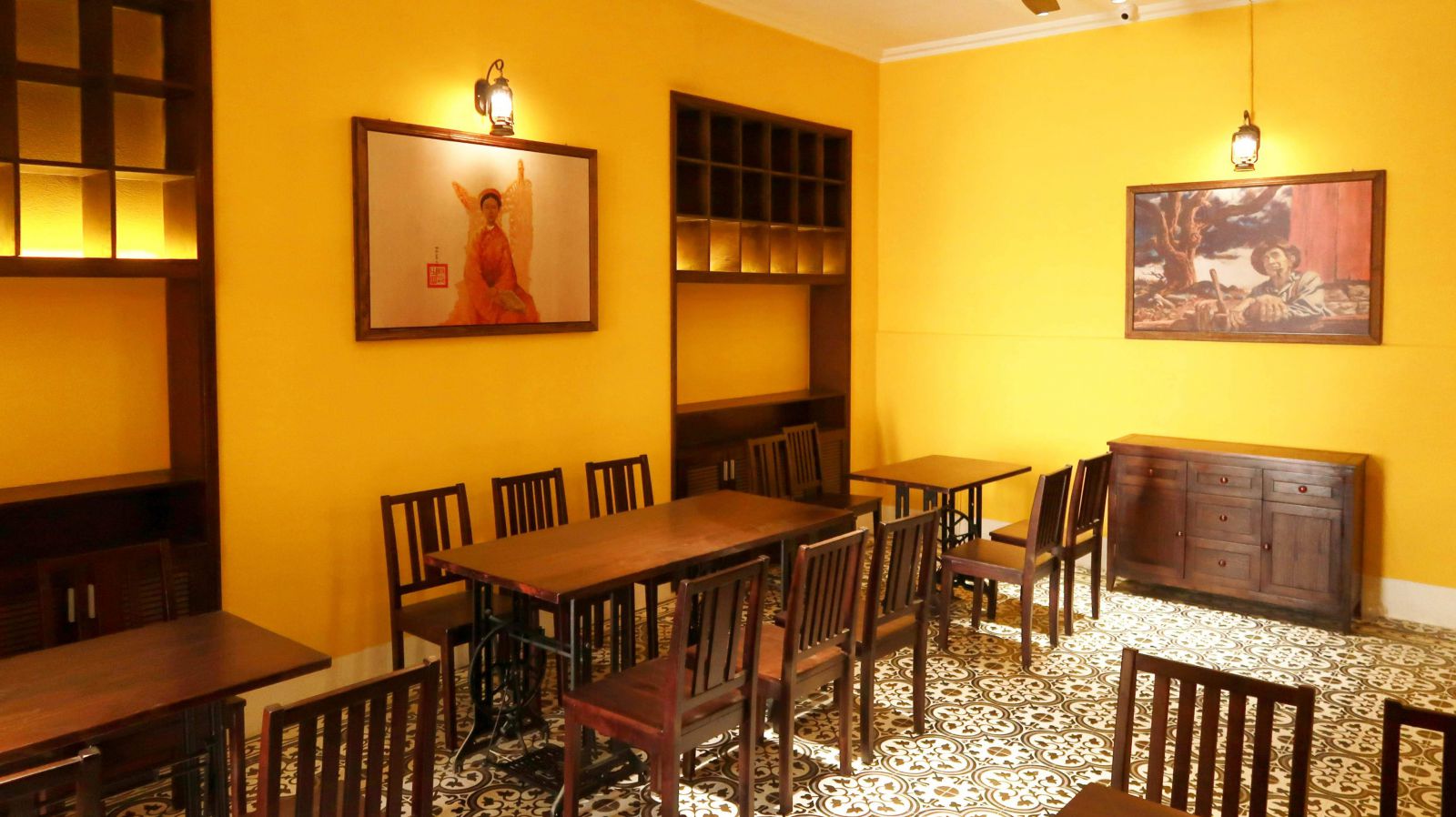 không gian nội thất quán cafe cổ điển vapist coffee - 6